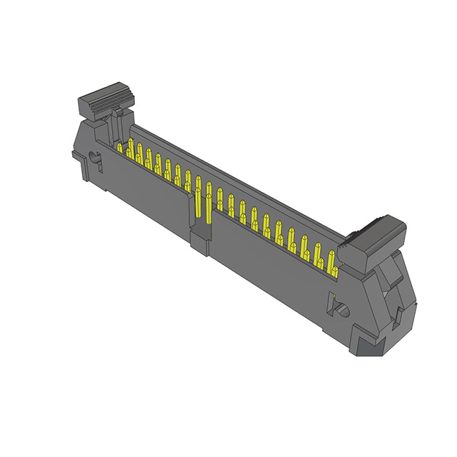 EJH-120-01-L-D-RA Samtec EJH-120-01-L-D-RA is a 40 position, 2.54mm pitch, right angle shrouded header with male pins and through hole solder termination.