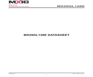 MX29GL128EUT2I-11G IC FLASH 128MBIT PARALLEL 56TSOP