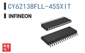 CY62138FLL-45SXIT The Cypress Semiconductor CY62138FLL-45SXIT is a 2Mbit parallel SRAM memory IC. It features a 45ns access time and operates within a 4.5V to 5.5V range.
