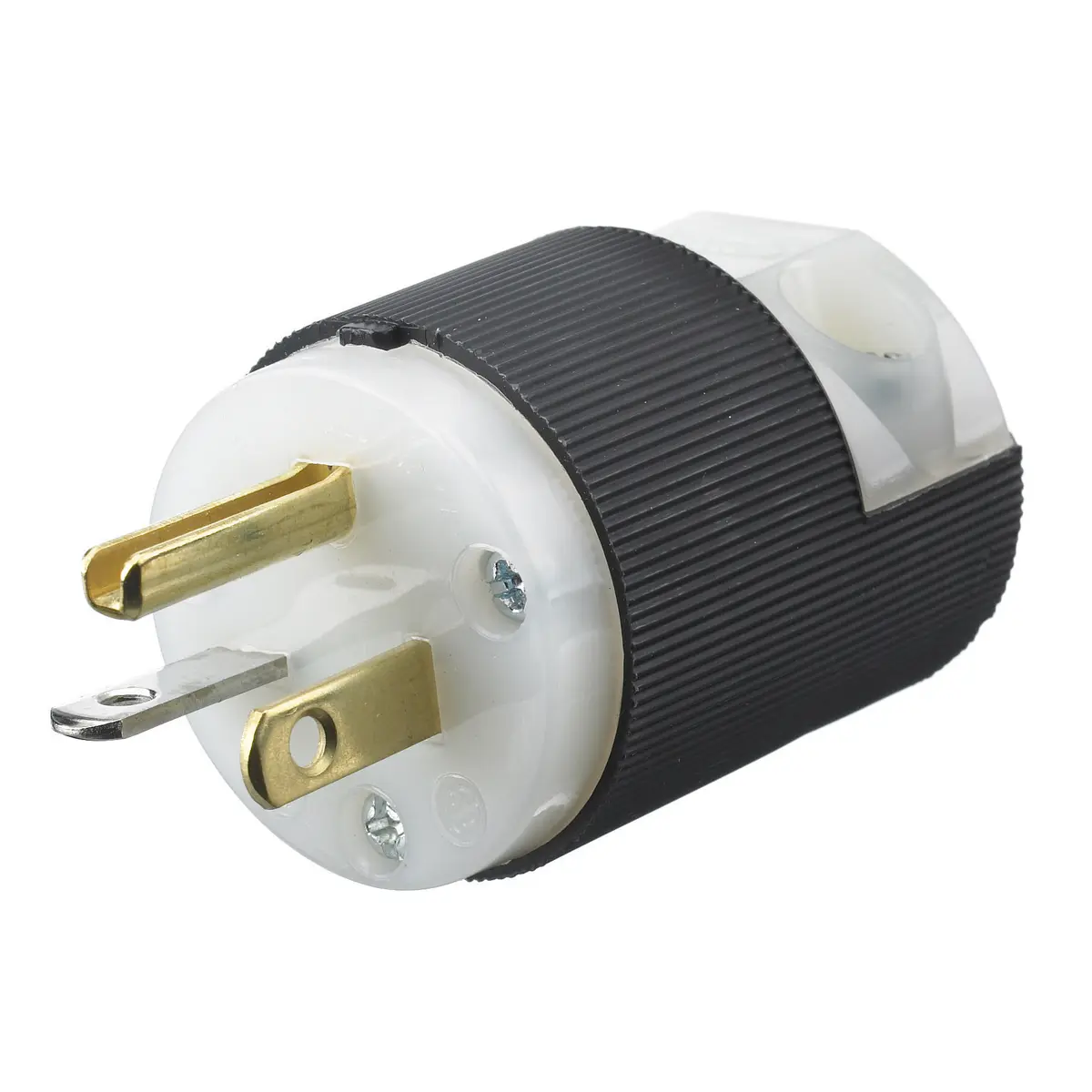 HBL5366C The Hubbell HBL5366C is a straight blade male plug designed for industrial and commercial applications. It features a 20A 125V rating and 2-pole, 3-wire grounding.