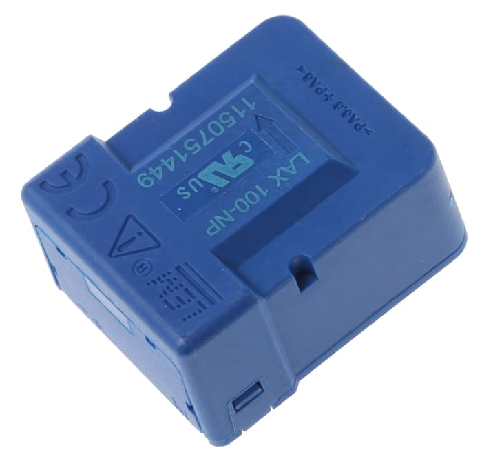 LAX 100-NP The LEM LAX 100-NP is a Hall Effect, closed-loop current sensor designed for AC/DC measurements. It features selectable primary currents up to 160A and operates within a wide temperature range.