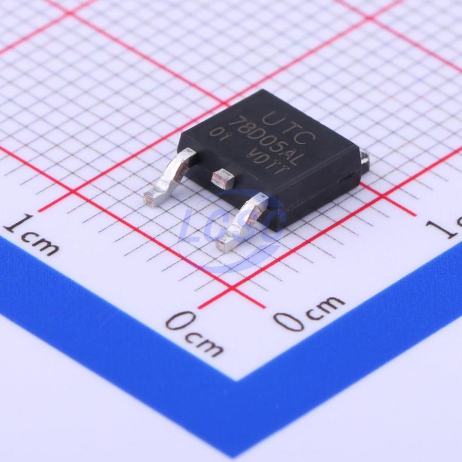 78D05AL-TN3-R The UTC 78D05AL-TN3-R is a linear voltage regulator designed for 5V output. It features a 1A output current capability and is housed in a TO-220-3 package for through-hole mounting.