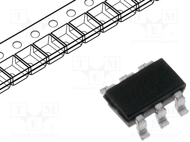 AOZ1280CI The Alpha Components AOZ1280CI is a high-efficiency 1.2A buck regulator. It operates from a 3V to 26V input voltage range and provides an adjustable output voltage down to 0.8V.