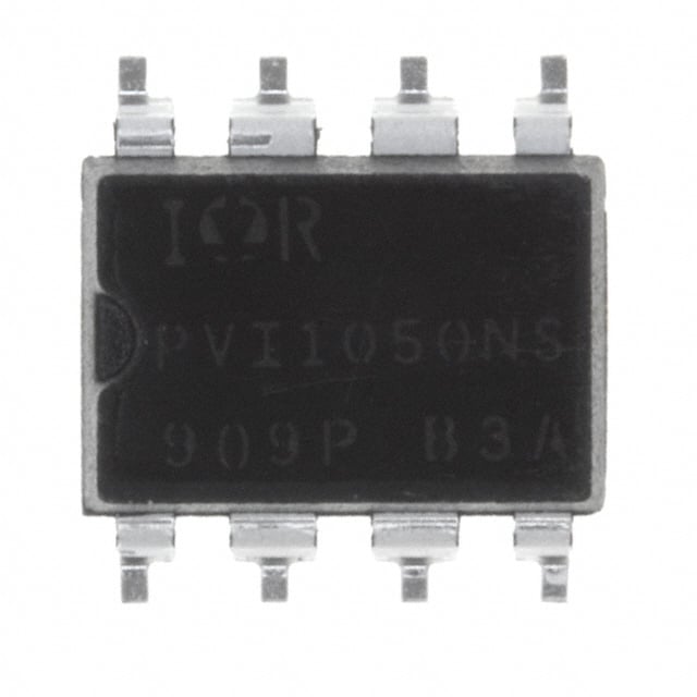 PVI1050NS The Infineon PVI1050NS is a 2-channel photovoltaic output optoisolator. It features 2500Vrms isolation and a surface mount package.