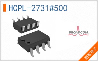 HCPL-2731-500 The Broadcom Limited HCPL-2731-500 is a dual channel optoisolator designed for high voltage isolation applications. It features a 3750Vrms isolation rating and a wide current transfer ratio range.