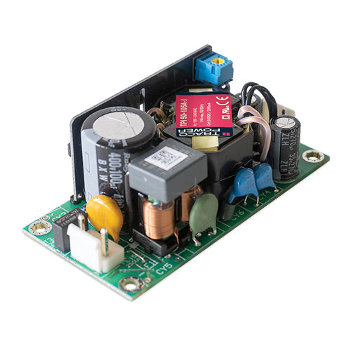 TPI 50-105A-J The Traco Power TPI 50-105A-J is an open frame AC/DC power supply. It provides a 5Vdc output at up to 8A, delivering a maximum of 40W.