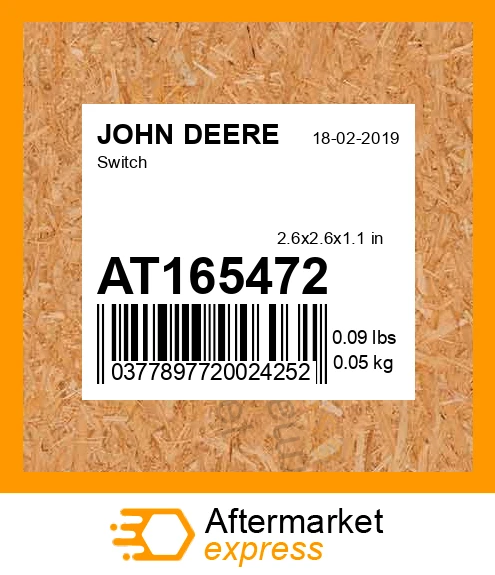 165472 The ARCO 165472 is a component with RoHS3 Compliant status. It also features REACH Unaffected and MSL 1 Unlimited.
