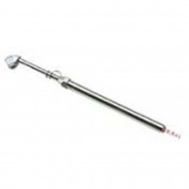 S-976 The Milton S-976 Service Gage provides rapid pressure checks from 10 to 160 psi. It features a dual head chuck for reaching valves on inner dual wheels.