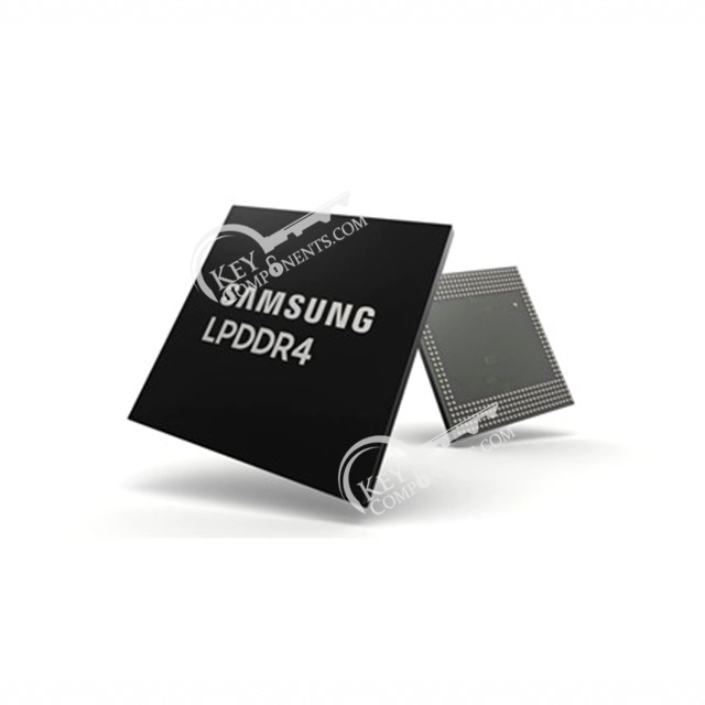 K4F4E3S4HF-GHCJ The Samsung Electronics K4F4E3S4HF-GHCJ is an LPDDR4 memory component. It offers a density of 4 Gb and a speed of 3733 Mbps.