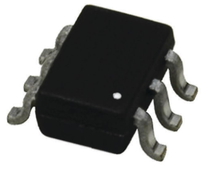 BCM857BS,115 Dual PNP matched pair bipolar transistor with 45V collector-emitter voltage and 100mA collector current. Housed in a surface-mount 6-TSSOP package.