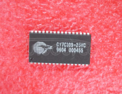 CY7C109-25VC The Cypress Semiconductor CY7C109-25VC is a memory integrated circuit operating at 5V. It is suitable for a range of electronic applications.