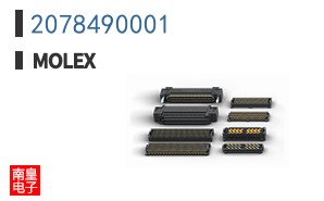 2078490001 The Molex 2078490001 is a connector designed for wire to board applications. It features RoHS3 compliance and MSL 1 rating.