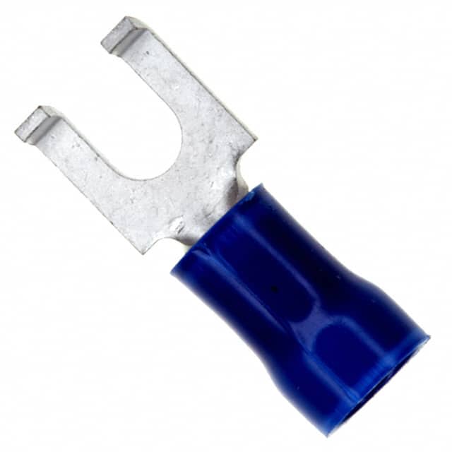 324165 CONN SPADE TERM 14-16AWG #6 BLU