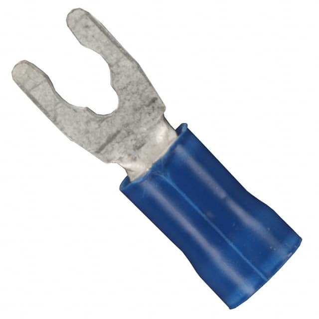 52955-1 CONN SPADE TERM 14-16AWG #6 BLU