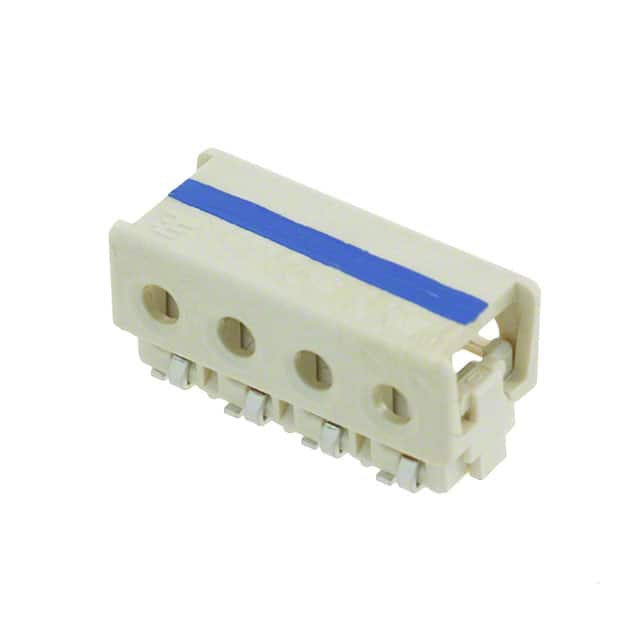 1-2106431-4 CONN WIRE IDC 4POS 20AWG SMD RA