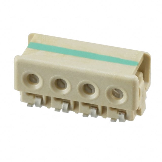 2-2106431-4 CONN WIRE IDC 4POS 22AWG SMD RA