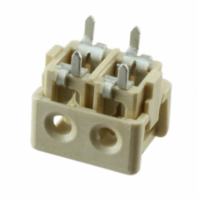 2-2106489-2 CONN WIRE IDC 2POS 22AWG PCB RA