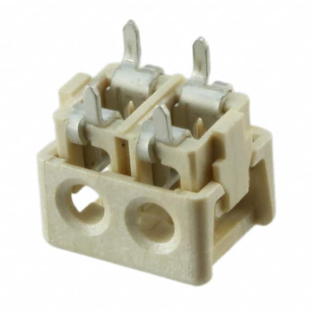 2106751-2 CONN WIRE IDC 2POS 18AWG PCB RA