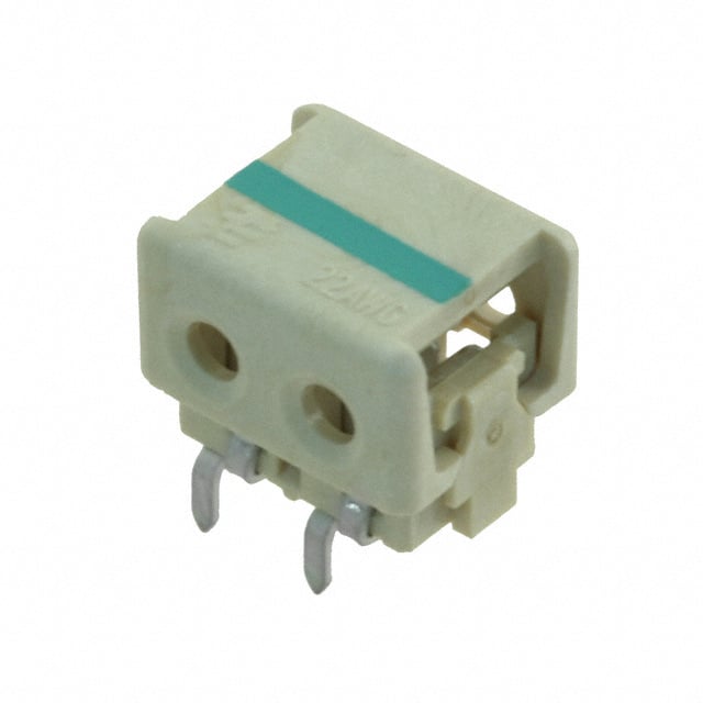 2-2106751-2 CONN WIRE IDC 2POS 22AWG PCB RA