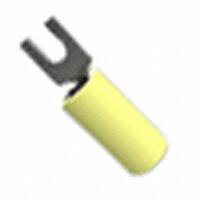 1-322985-0 CONN SPADE TERM 10-12AWG #6 YEL