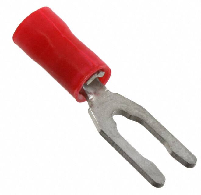 8-52453-1 CONN SPADE TERM 16-22AWG #6 RED