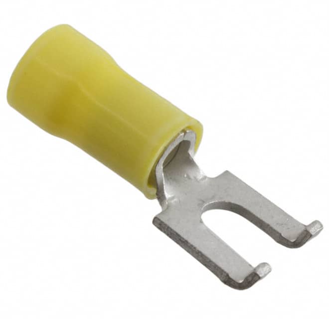 52856-1 CONN SPADE TERM 10-12AWG #10 YEL