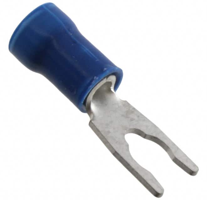 53244-1 CONN SPADE TERM 14-16AWG #8 BLU