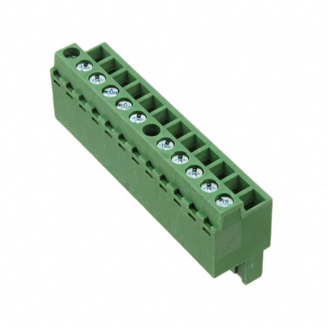1-1986300-2 TERM BLOCK PLUG 12POS STR 5MM