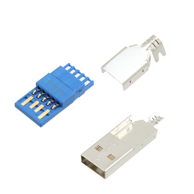 1932266-1 CONN PLUG USB3.0 TYPEA 9POS SLD