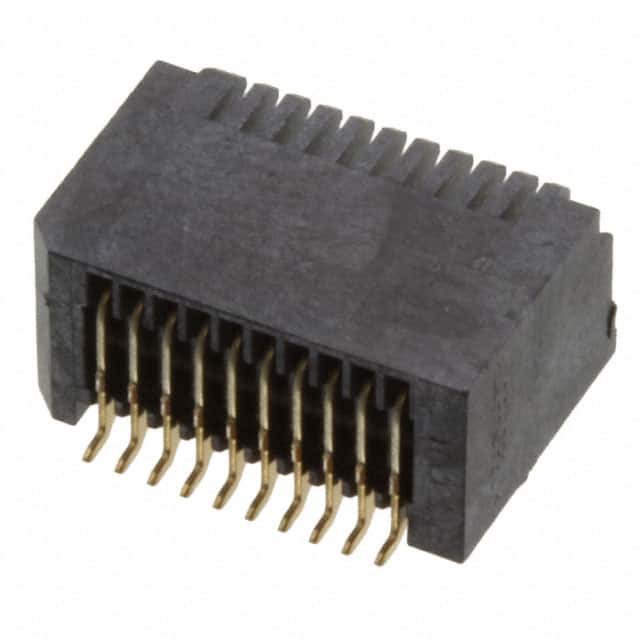 1658197-1 CONN SFP RCPT 20POS SLD R/A SMD
