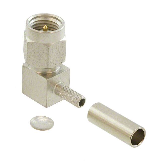 1056456-1 CONN SMA PLUG R/A 50 OHM SOLDER