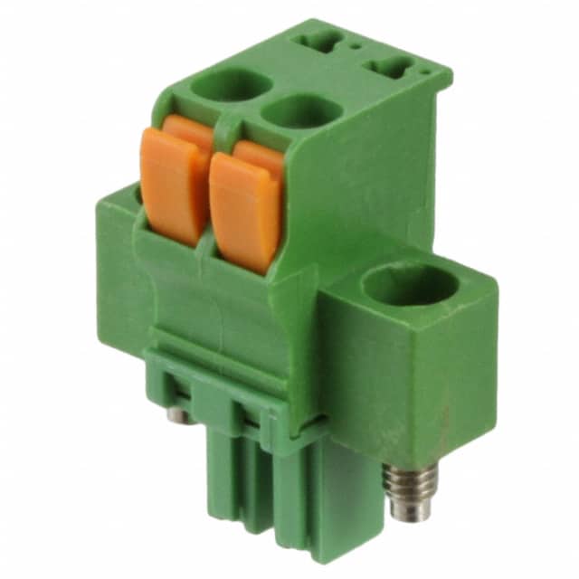 1986724-2 TERM BLOCK PLUG 2POS STR 3.81MM