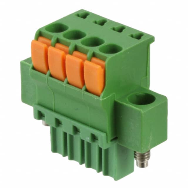 1986725-4 TERM BLOCK PLUG 4POS STR 3.5MM
