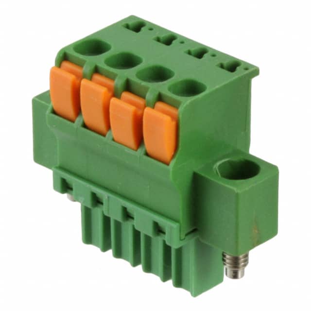 1986726-4 TERM BLOCK PLUG 4POS STR 3.81MM