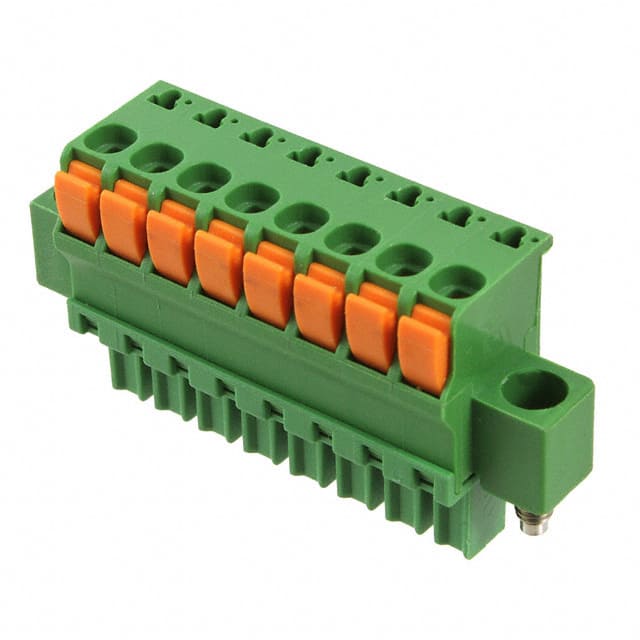 1986726-8 TERM BLOCK PLUG 8POS STR 3.81MM