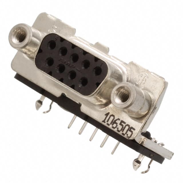 3-106505-2 CONN D-SUB RCPT 9POS R/A SLDR
