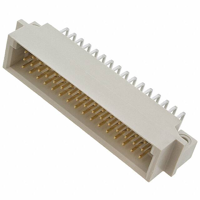 8-1393644-0 CONN DIN PLUG 48POS PCB RA GOLD