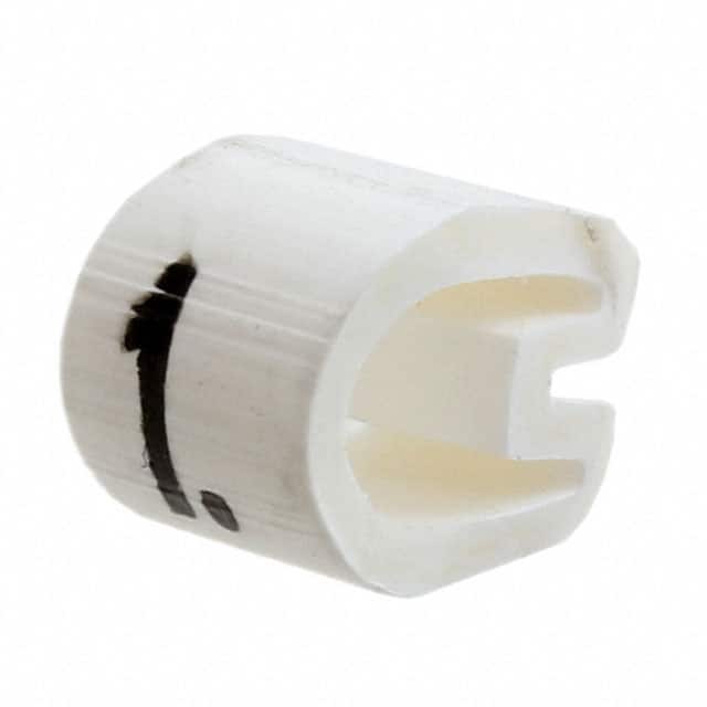 EC1126-000 WIRE MARKER PUSH ON 4.5MM WHITE