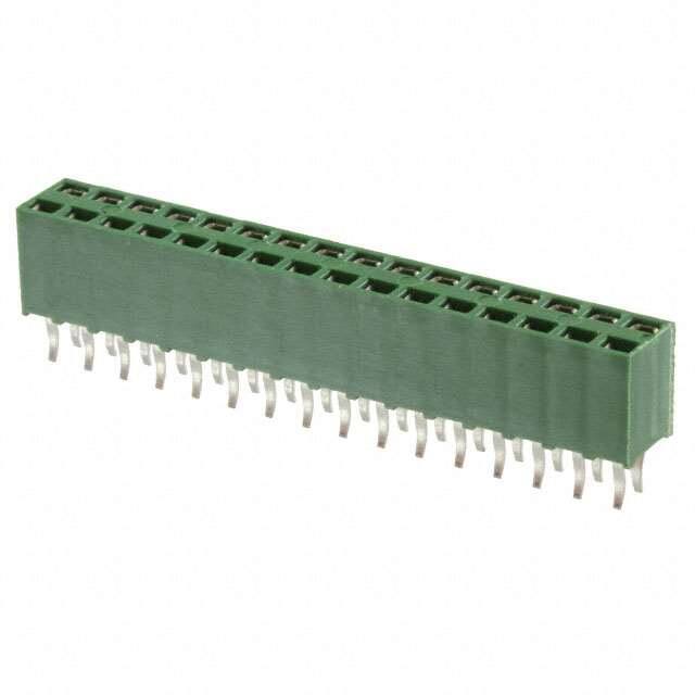 1-215307-6 CONN RCPT 32POS 0.1 GOLD PCB