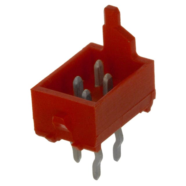 215464-4 CONN HEADER VERT 4POS 2.54MM