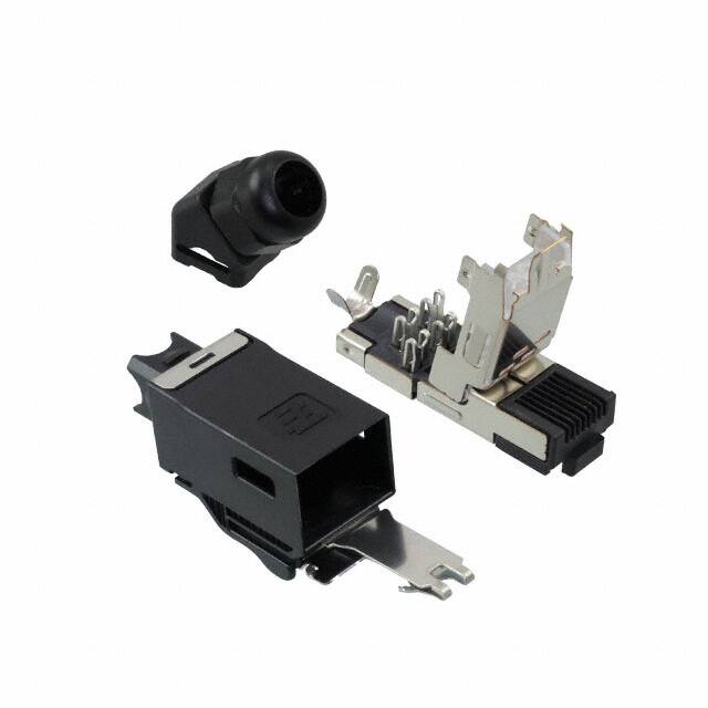 1987236-1 CONN MOD PLUG 8P4C SHIELDED