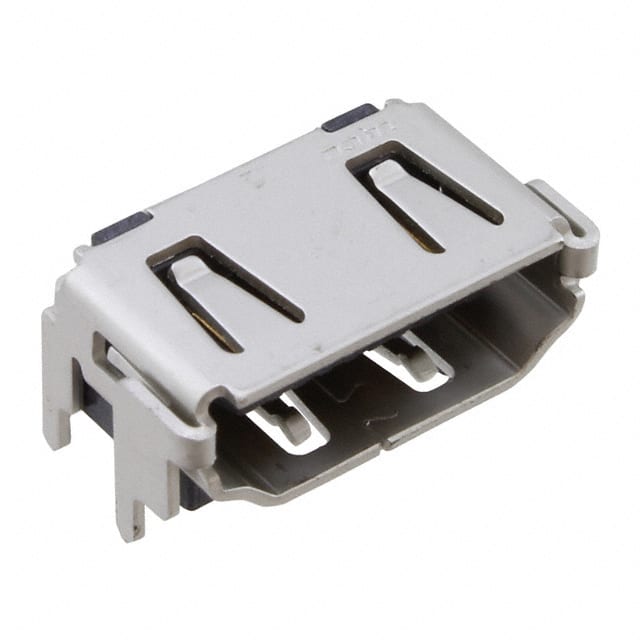 1903015-1 CONN RCPT HDMI 19POS PNL MNT R/A