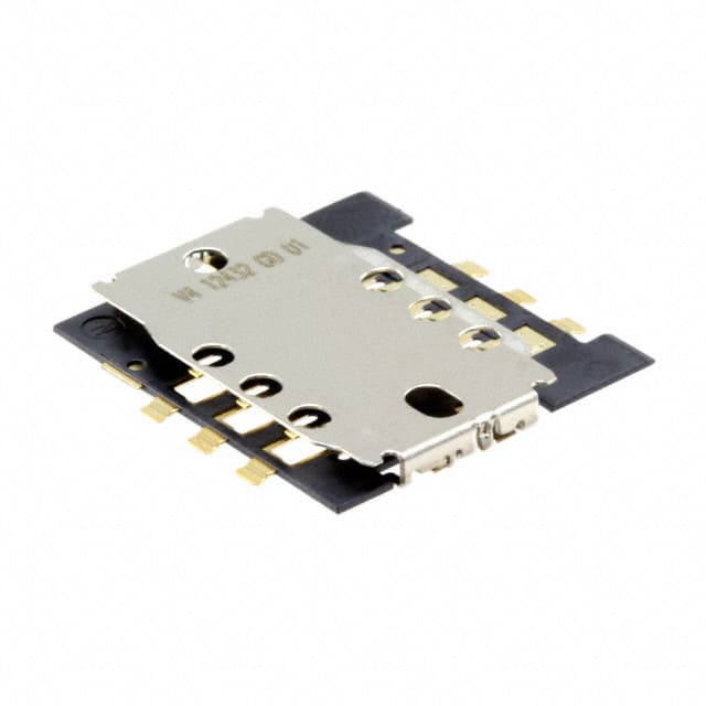 1551956-1 CONN MINI SIM CARD PUSH-PULL R/A