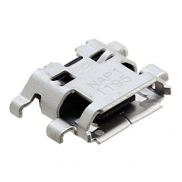 1554266-1 CONN RCPT USB2.0 MICRO B SMD