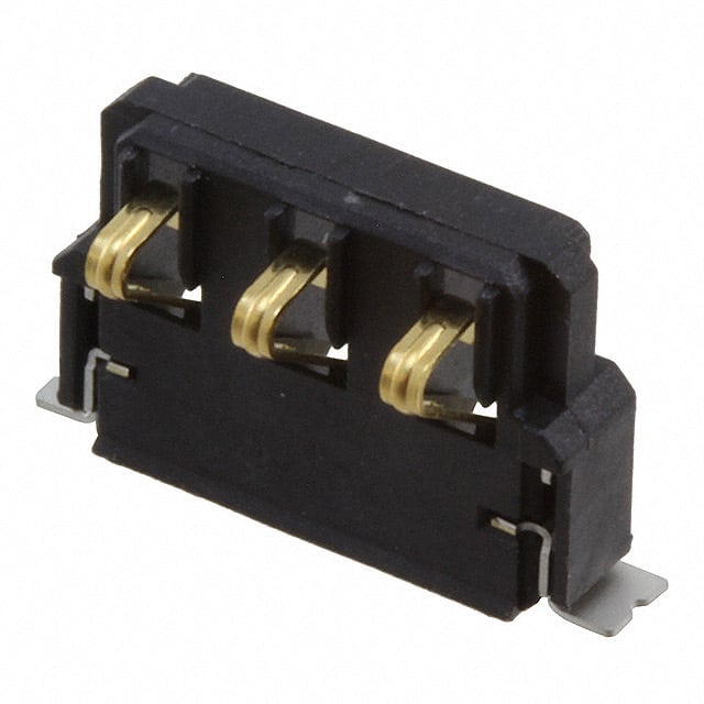1827928-1 CONN SPRING BATTERY 3POS R/A SMD