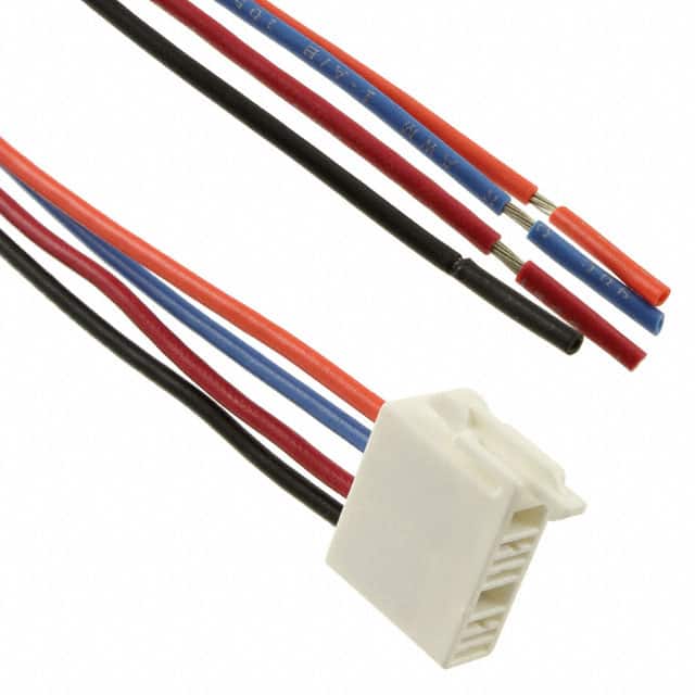 2058300-2 CABLE ASSY 4POS WIRE TO BRD