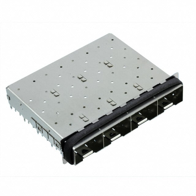 2057162-1 CONN SFP+ CAGE 1X4 PRESS-FIT R/A