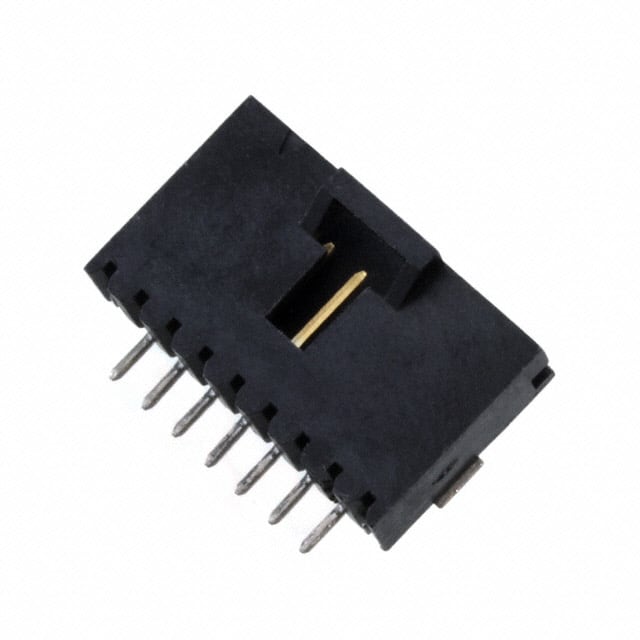 147323-6 CONN HEADER SMD R/A 7POS 2.54MM