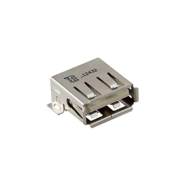 1-1734082-1 CONN RCPT USB2.0 TYPEA 4P SMD RA