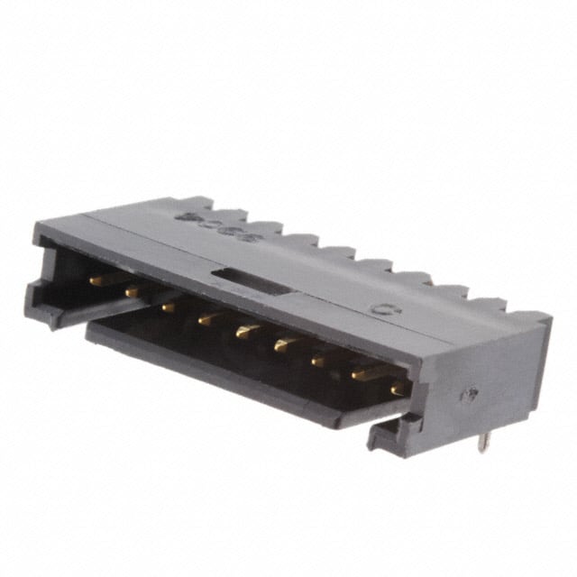 102203-6 CONN HEADER R/A 9POS 2.54MM